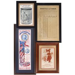 Political items (4), Theodore Roosevelt "The Teddyumbo Smoker" trade card, 1919 Fannie May Candy  Co