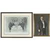Image 1 : Political Theodore Roosevelt prints (2), standing Teddy "Compliments from the Tulare Co. Rep. Centra