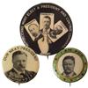 Image 1 : Political buttons (3), all Theodore Roosevelt, Republicans Must Elect a President and Control Congre