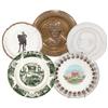 Image 1 : Political plates (5), all w/Theodore Roosevelt, Roosevelt Centennial plate from Aurora Savings & Loa