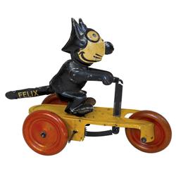 Toy, Felix, mfgd by Nifty, litho on tin windup, Made in Germany, copyright 1922 by Sullivan, works,