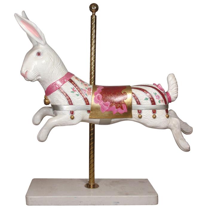 Carousel French Bayou Rabbit, an orig figure featured in the World's ...