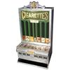 Image 1 : Coin-operated cigarette machine, mfgd by Rowe Vending Machine Co.-LA, 7 column 5 & 10 Cent vendor fo