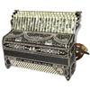 Image 1 : Accordion in carrying case, mfgd by Italo-American Accordion Mfg Co., chromatic 46 note accordion w/