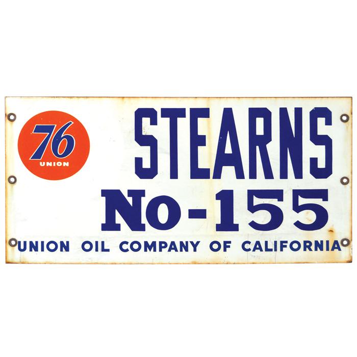 Petroliana, Union Oil Co. of California Union 76 porcelain sign