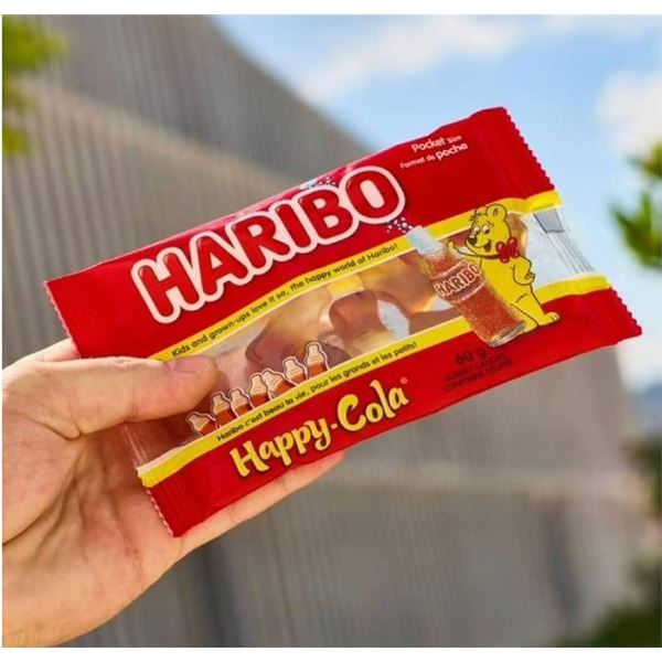 Haribo Happy Cola Lot with Individual 18 x 40g Bags