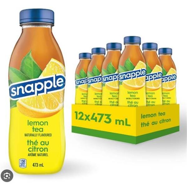 Snapple Lemon Iced Tea 945 mL Bottles (12 Count)
