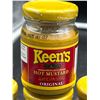 Image 3 : 4 Keen's Prepared Hot Mustard Jars, 100 mL Each