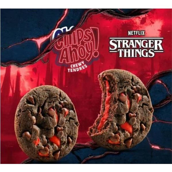 Stranger Things Limited Edition Chips Ahoy! Chewy Cookies Set of 4 x281 g