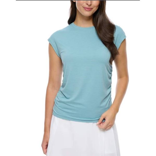 LolÃ« Women's Ruched Side Active T-Shirt Size Large