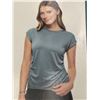 Image 3 : LolÃ« Women's Ruched Side Active T-Shirt Size Large