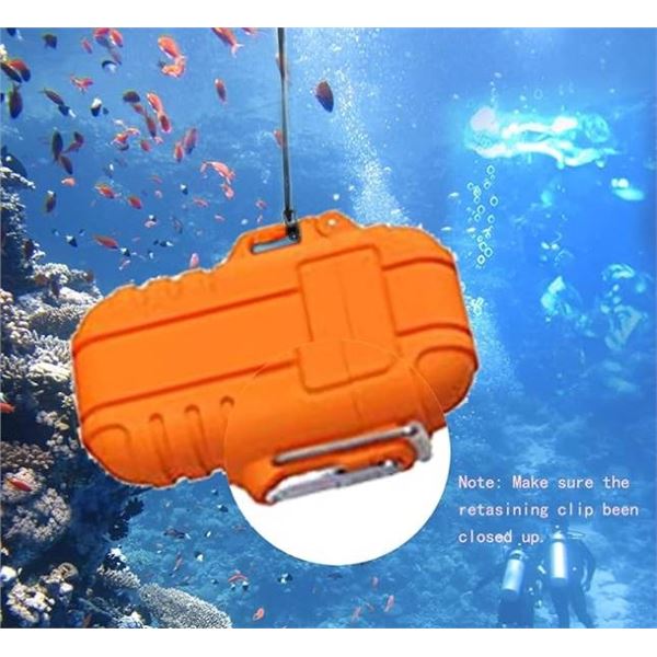 Waterproof Outdoor Butane Torch Lighter with Protective Case