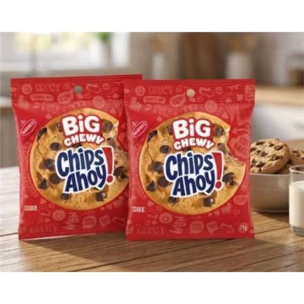 Â (7 x 71g) Nabisco Chips Ahoy Big Cookie Packs
