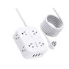 Image 1 : Mifaso Extension Cord Power Strip with USB Ports, 10 Ft
