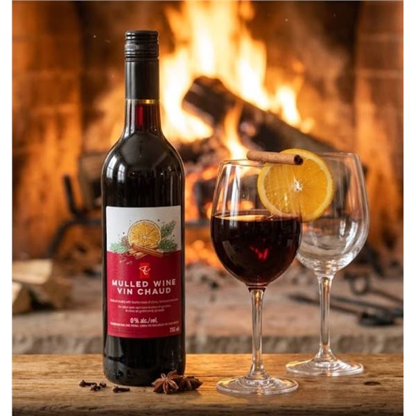 750 mL President's Choice Mulled Wine Bottle (Non-Alcoholic)