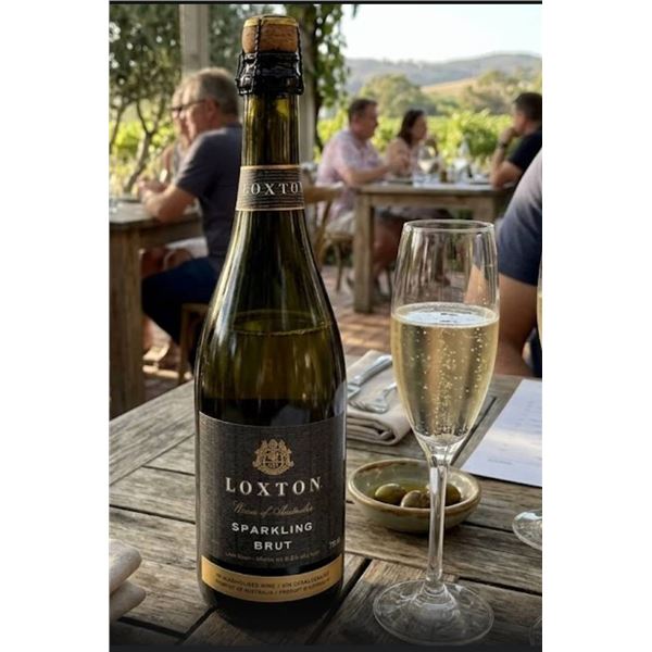 Loxton Sparkling Brut De-Alcoholized Wine, 750ml