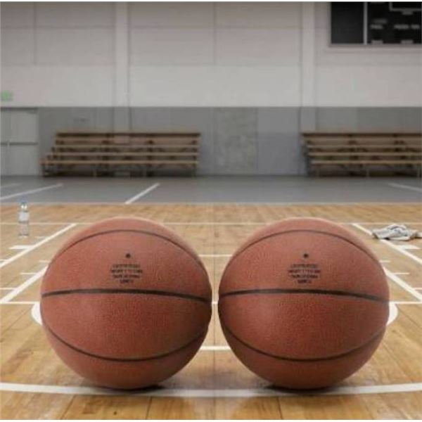 Amazon Basics PU Basketball 2-Pack