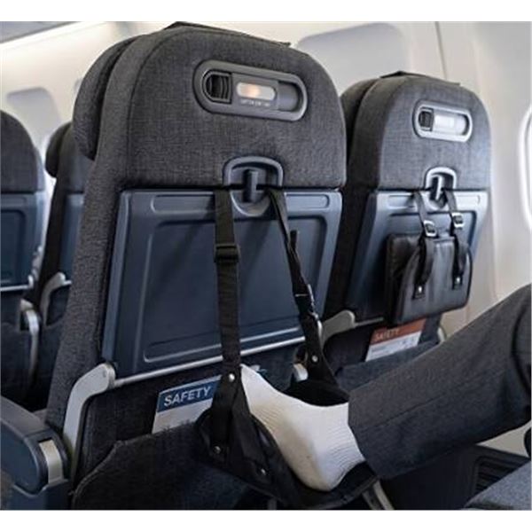 2-Pack Airplane Foot Hammock Set