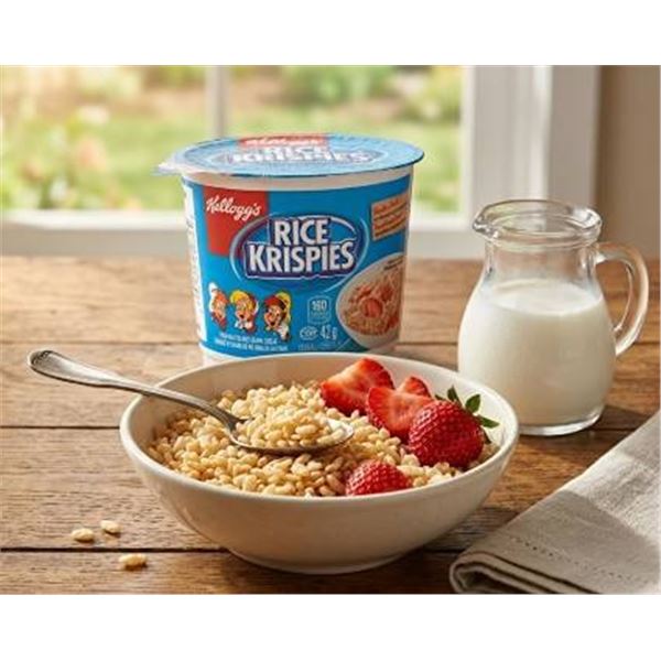 Kellogg's Rice Krispies 12-Pack Cereal Cups