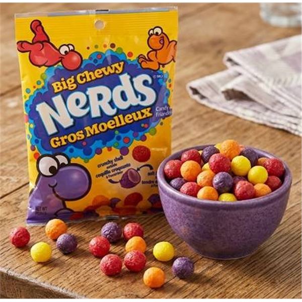 Big Chewy Nerds Candy 120g, 9-Pack