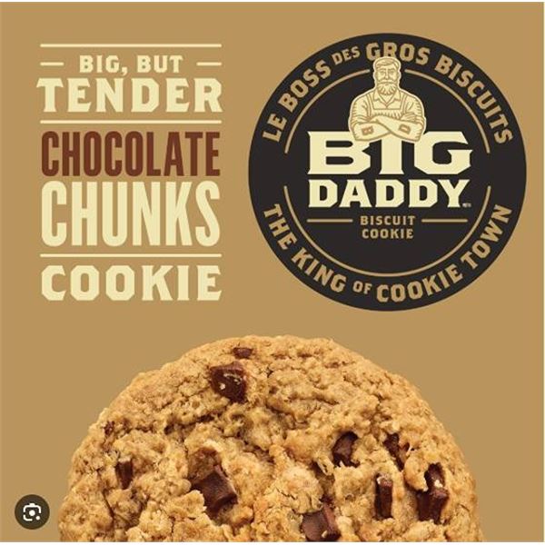 Big Daddy Chocolate Chunks Cookie 800g