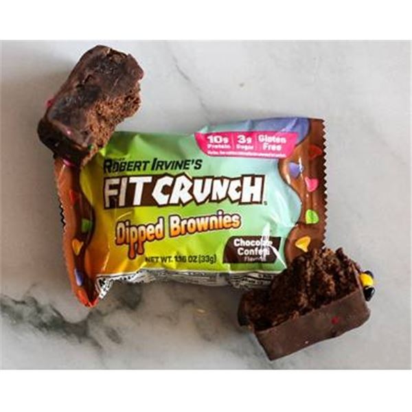 Robert Irvine's Fit Crunch Brownies 18x33g
