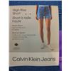Image 3 : Calvin Klein Jeans High Rise Denim Shorts