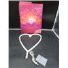 Image 2 : LED Heart Neon Sign Light X0040WOKH9