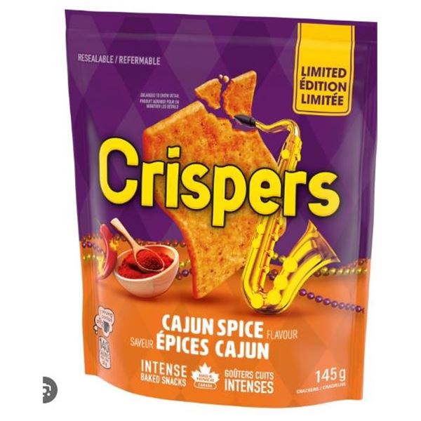 Crispers Cajun Spice 145g Limited Edition Snacks