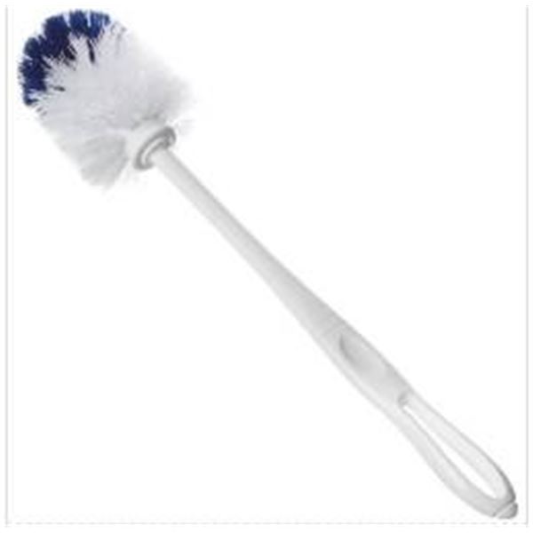 Amazon Basics 6-Pack White Toilet Brushes, Lot of 6