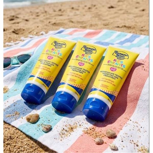 Banana Boat Kids SPF 50 Sunscreen Spray, 240mL, 3-Pack