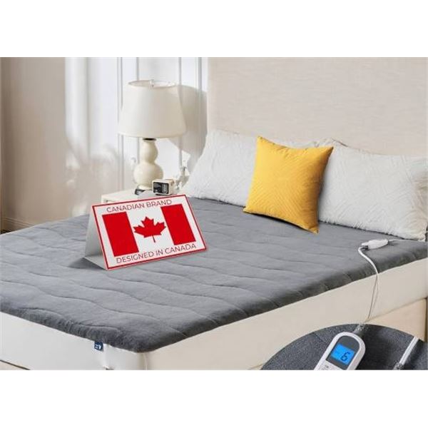 Kezya Waterproof Heated Mattress Pad Queen
