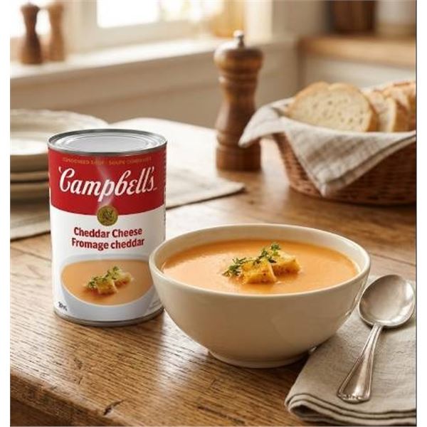 Campbell's Cheddar Cheese Soup, 12 x 284mL