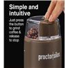 Image 1 : Proctor Silex Coffee Grinder Model 80300 With Safety On/Off Button