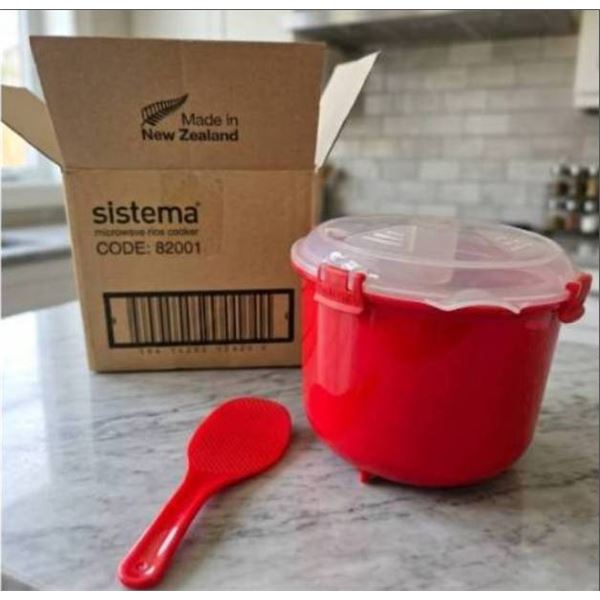 Sistema Rice Cooker and Round Combo Pack, Code 82001