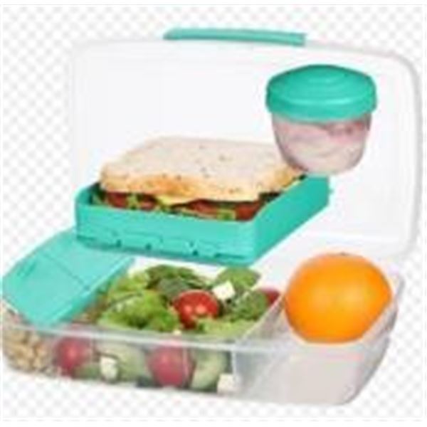 Sistema To Go Lunch Stack Food Containers, Set of 2