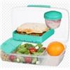 Image 1 : Sistema To Go Lunch Stack Food Containers, Set of 2