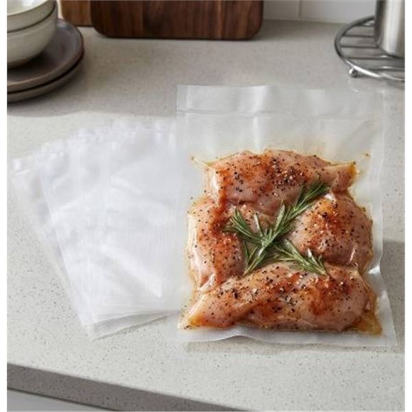 Excalibur 100 Vacuum Bags 8 x 12 in, BPA-Free, Quart Size