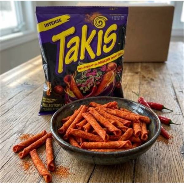 Takis Sweet Chili 18 x 90g Chip Packs