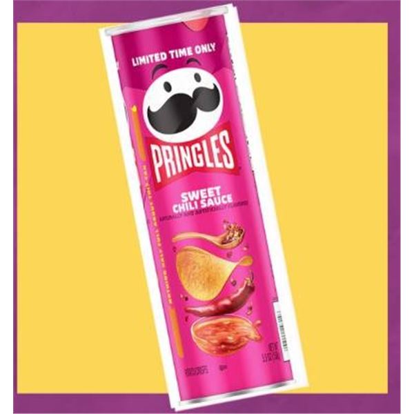 Pringles Sauce Chili Douce Chips, 14 x 131g