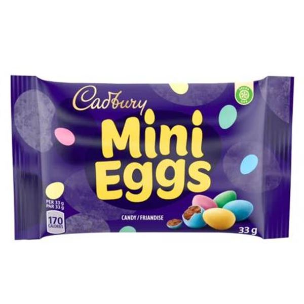 Cadbury Mini Eggs 48 Packets 33g Each
