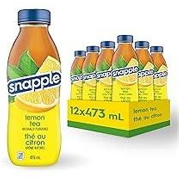 Snapple Lemon Tea 12 x 473mL Bottles