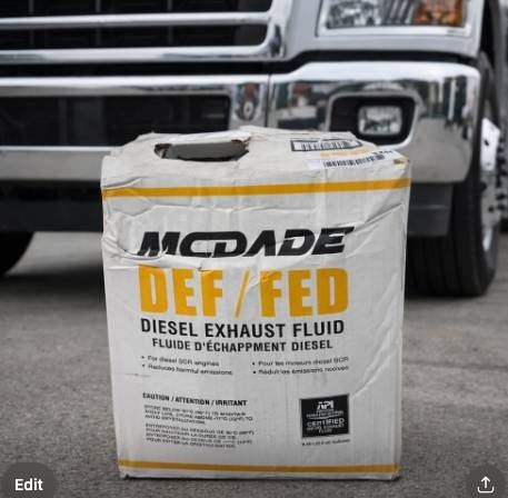 McDade Diesel Exhaust Fluid (DEF/FED), Fluid de Echappement Diesel