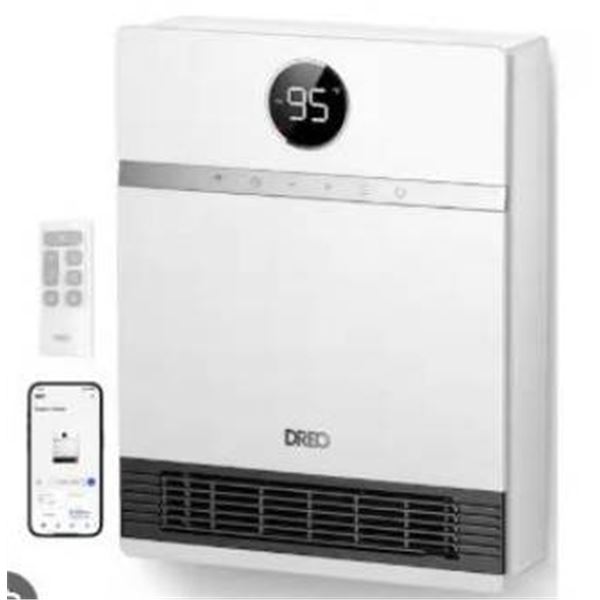 Dreo WH517AS Smart Wall Mounted Heater With ALCI Plug