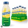 Image 1 : Snapple Lemonade Bottles, 12 x 473mL Set