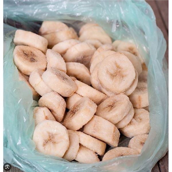 FROZEN Fennec Sliced Bananas 5kg Case
