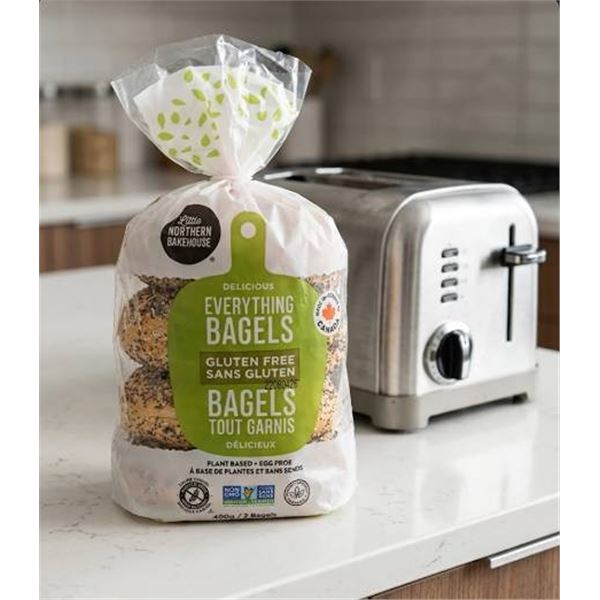 Gluten Free Everything Bagels 6x400g