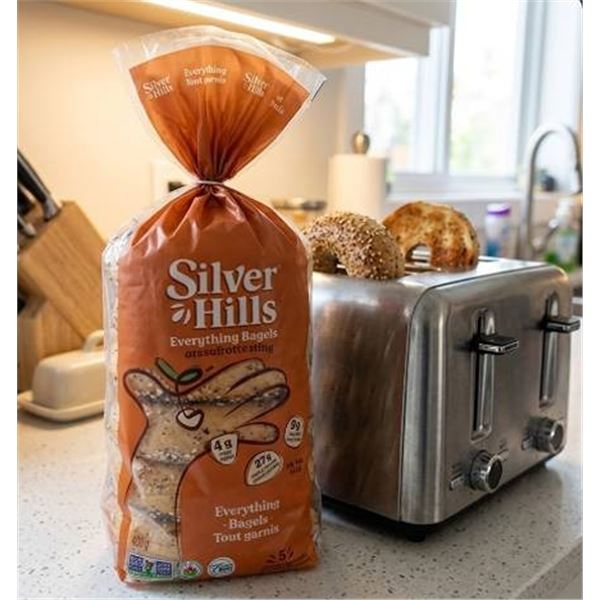 Silver Hills Everything Bagels 6x500g