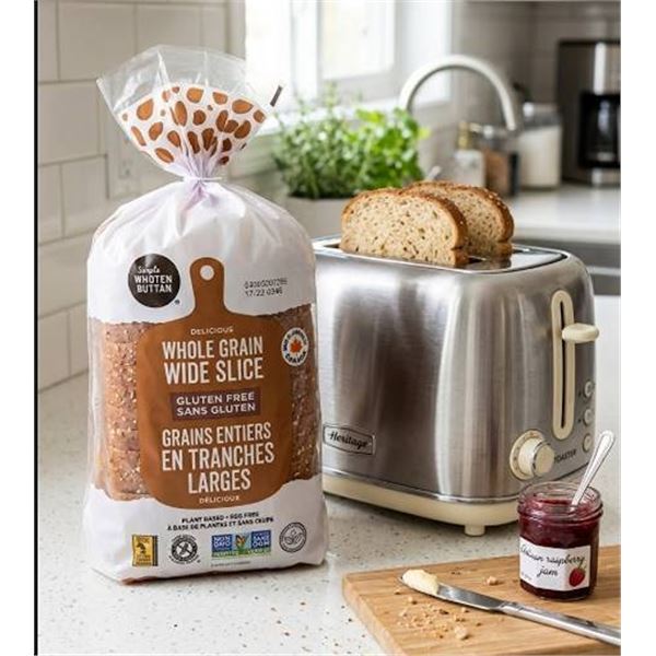 8Packs Whole Grain Wide Slice Bread 8x567g