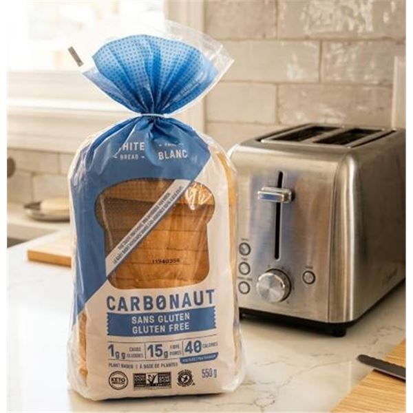 Packs Carbonaut Gluten Free Bread 8x550g
